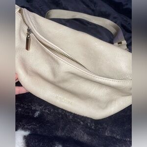 Azaria Beige Crossbody Bag